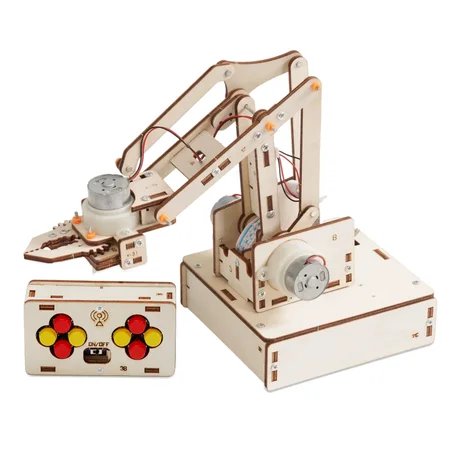 Bras Robotique Sans Fil – Kit de Bricolage Scientifique Éducatif pour Enfants avec Télécommande