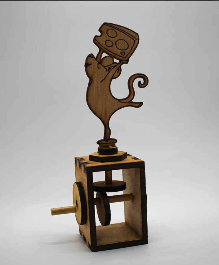 Dancing Mouse Wooden