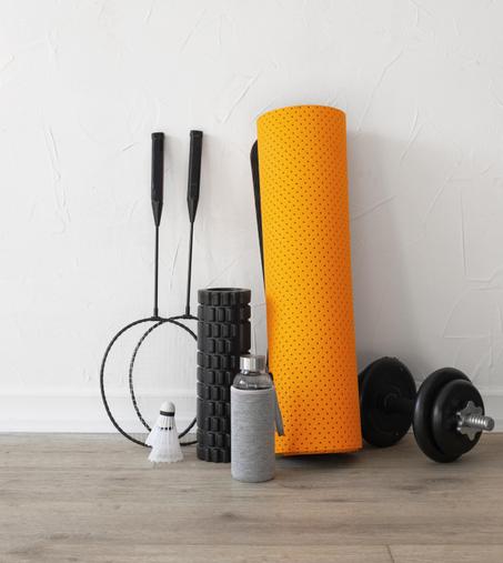 المستلزمات الرياضية واللياقة البدنية