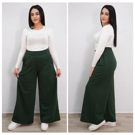 سروال واسع أنيق High Waist – راحة وأناقة يومية