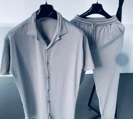 أنسومبل رجالي قميص وسروال – ستايل عصري