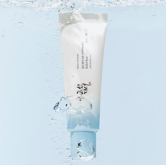 Relief Sun Aqua-Fresh: Rice + B5 SPF50+ - Écran solaire riz & B5
