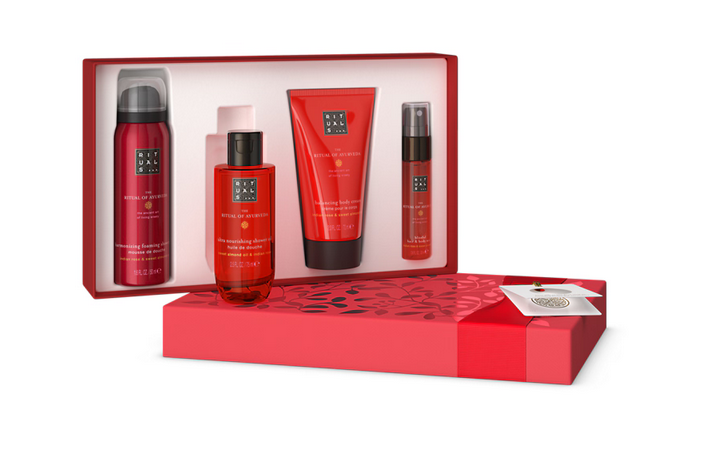 The Ritual of Ayurveda Rouge- Coffret S Corps & Bain
