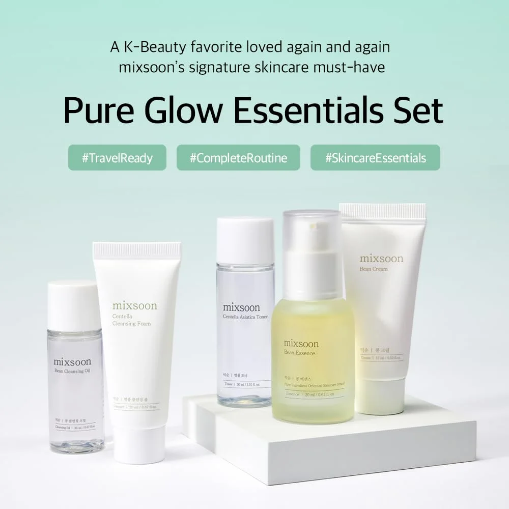 Mixsoon - Pure Glow Essentials Set