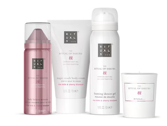 The Ritual of Sakura Rose- Coffret S Corps & Bain