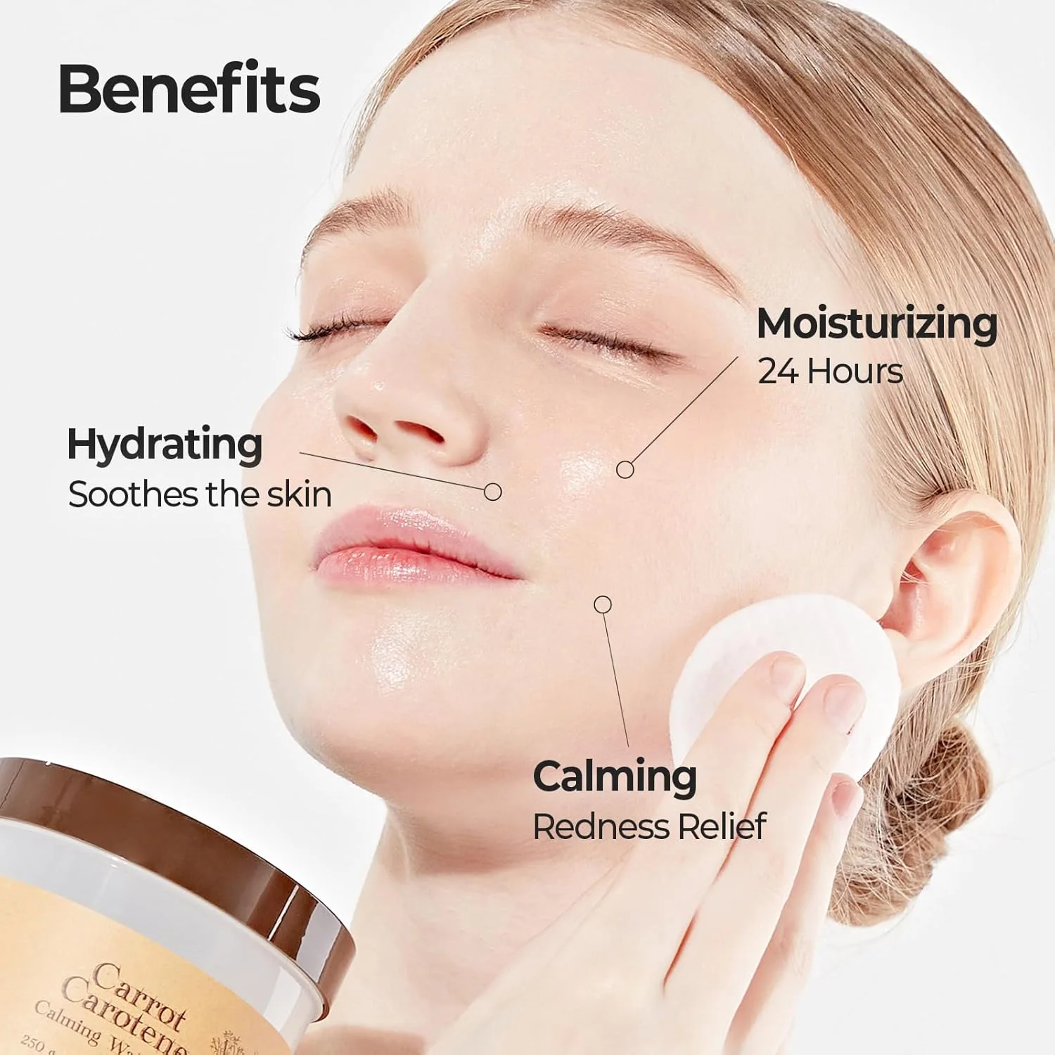 SKINFOOD - Carrot Carotene Calming Water Pad Mini 30 pads