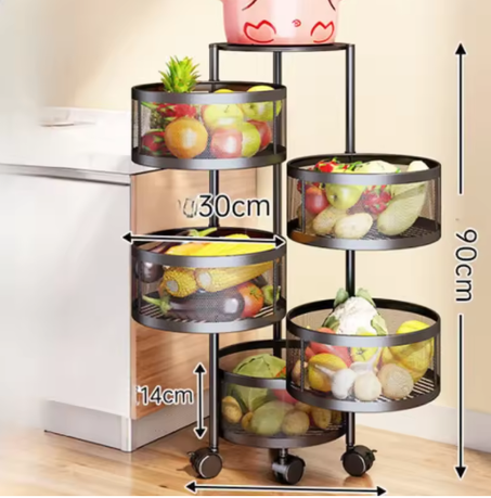 Mir à Légumes Multicouche Rond