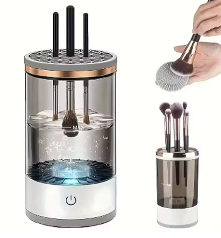 Nettoyeur électrique de pinceaux de maquillage