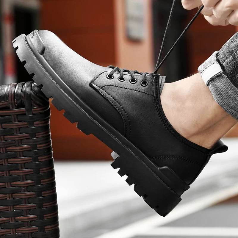 chaussure oxford femme cuir