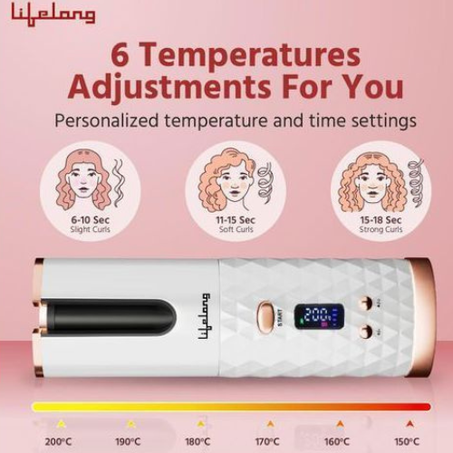 مكواة تجعيد الشعر الأوتوماتيكية