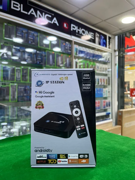 IP Station Wifi-6  TV Box 4 go 64 GB + 3 ans iptv