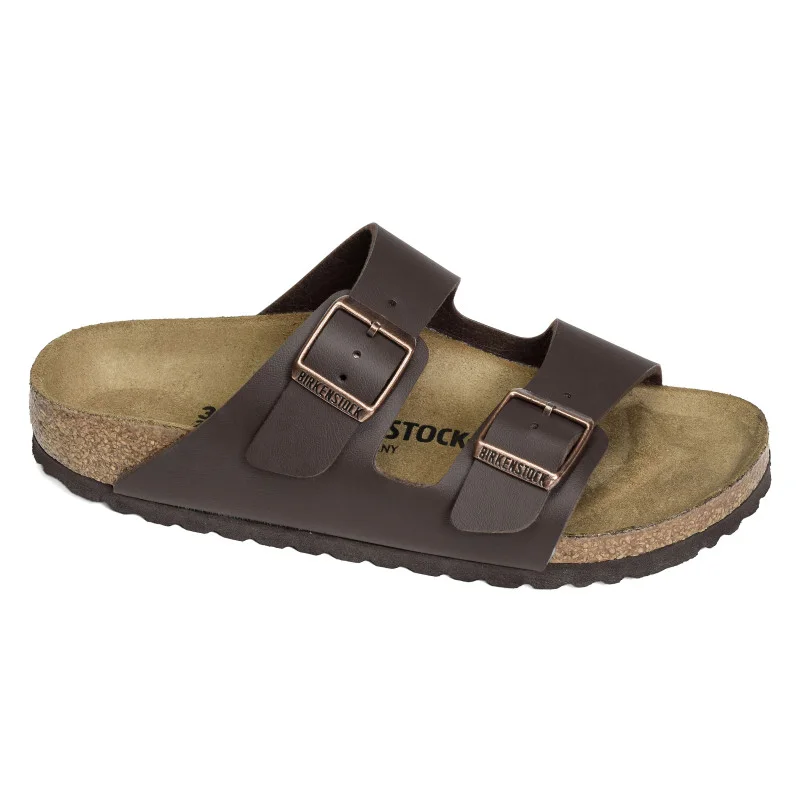 Sandale Style Birkenstock en Cuir