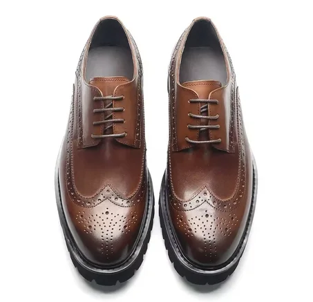 Derby Homme en Cuir Véritable