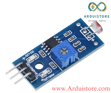 Capteur photosensible de détection de lumière LDR,