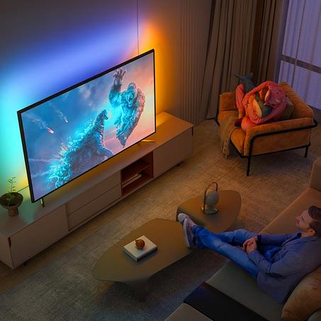 شريط الإضاءة  LED للتلفزيون