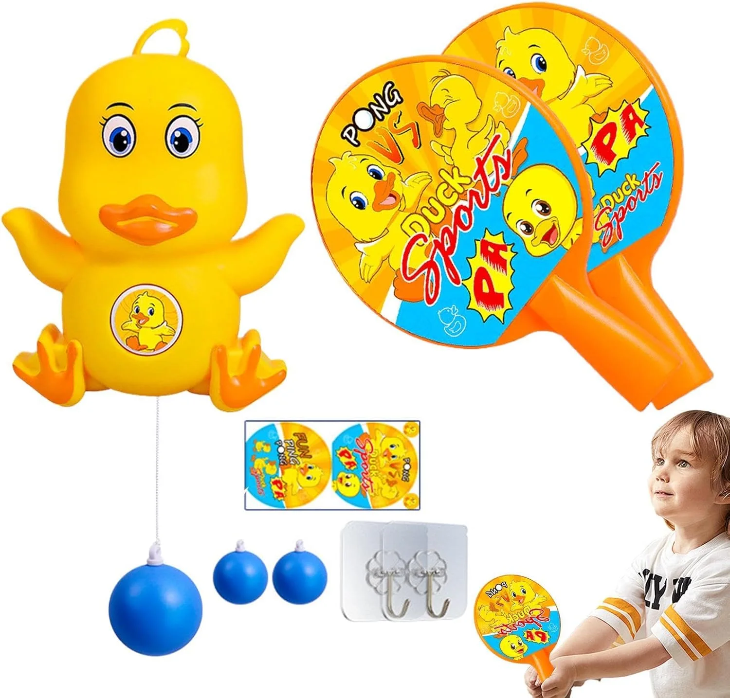 لعبة بنج بونج بطوط المعلقة