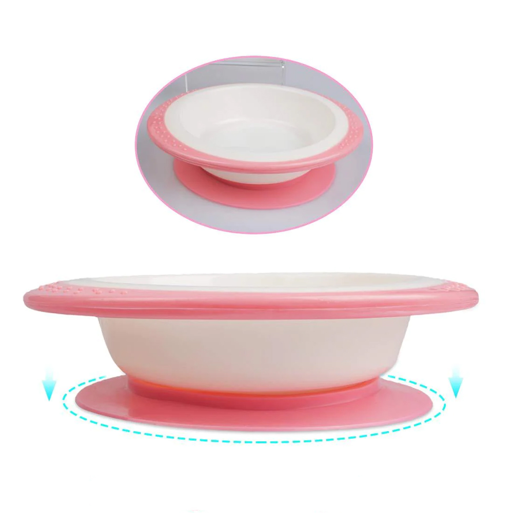 مجموعة تغذية 10 قطع و بافته سيليكون بناتي