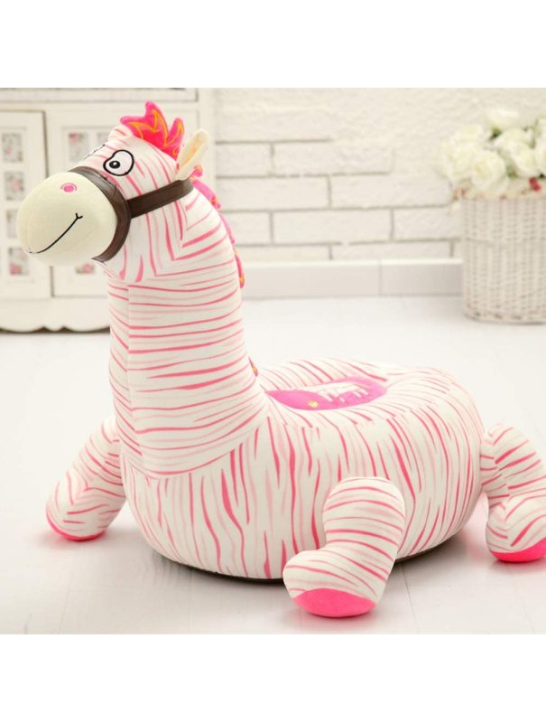 كرسي بمسند لتعليم الاطفال الجلوس حصان