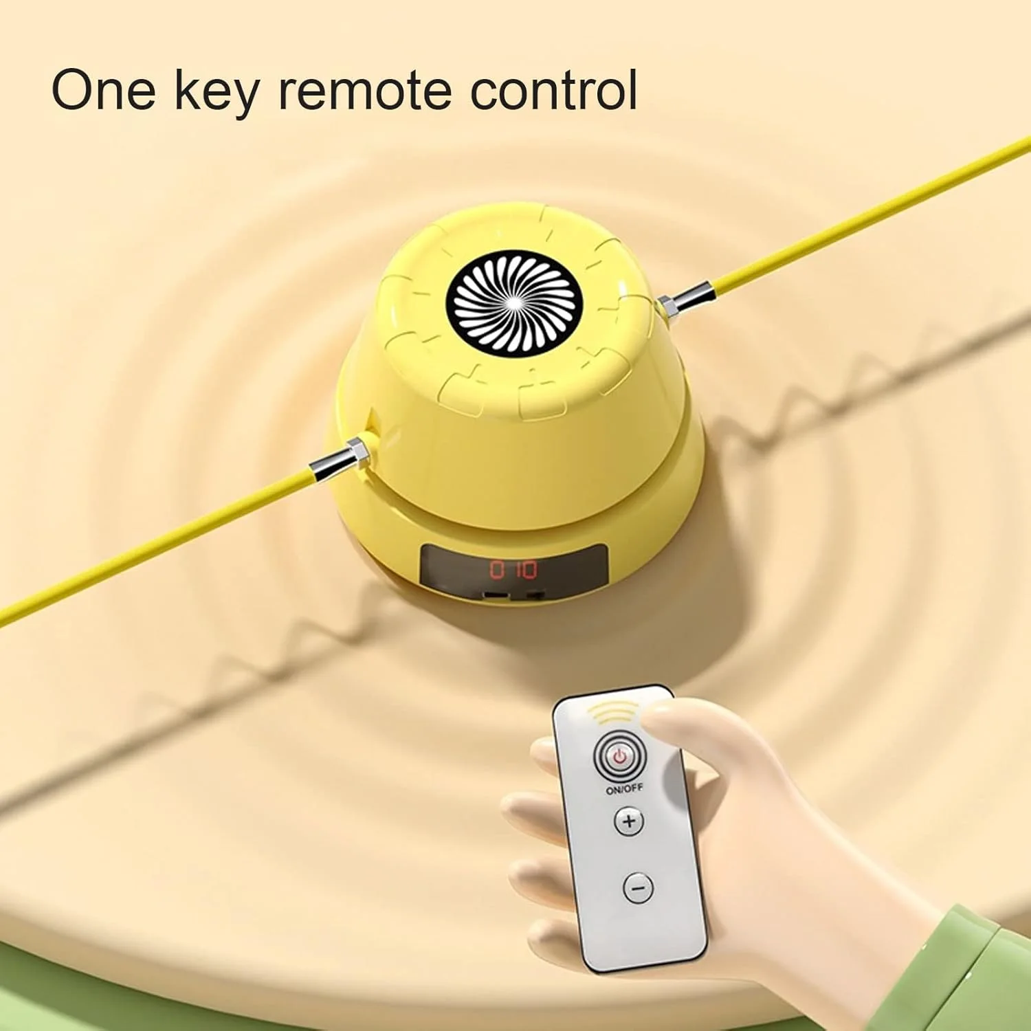 لعبه نط الحبل بالريموت كنترول