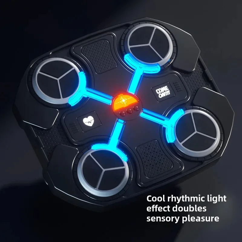 • لوحة الملاكمة الموسيقية اسود