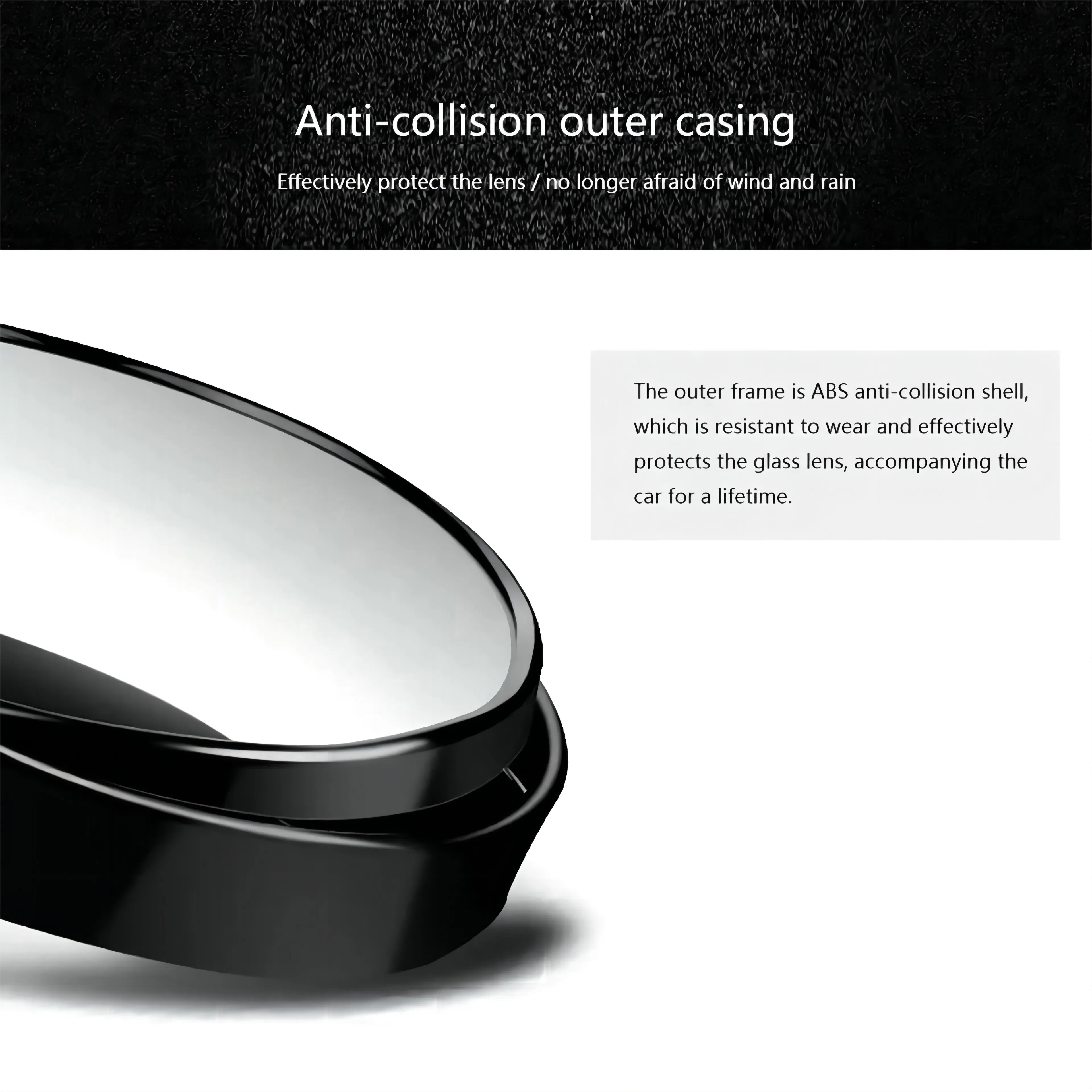 عرض قطعتين مرايا الزاويه العمياء