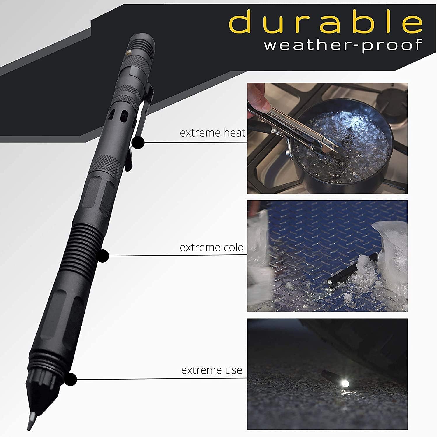 كشاف 9 في 1 طوارئ