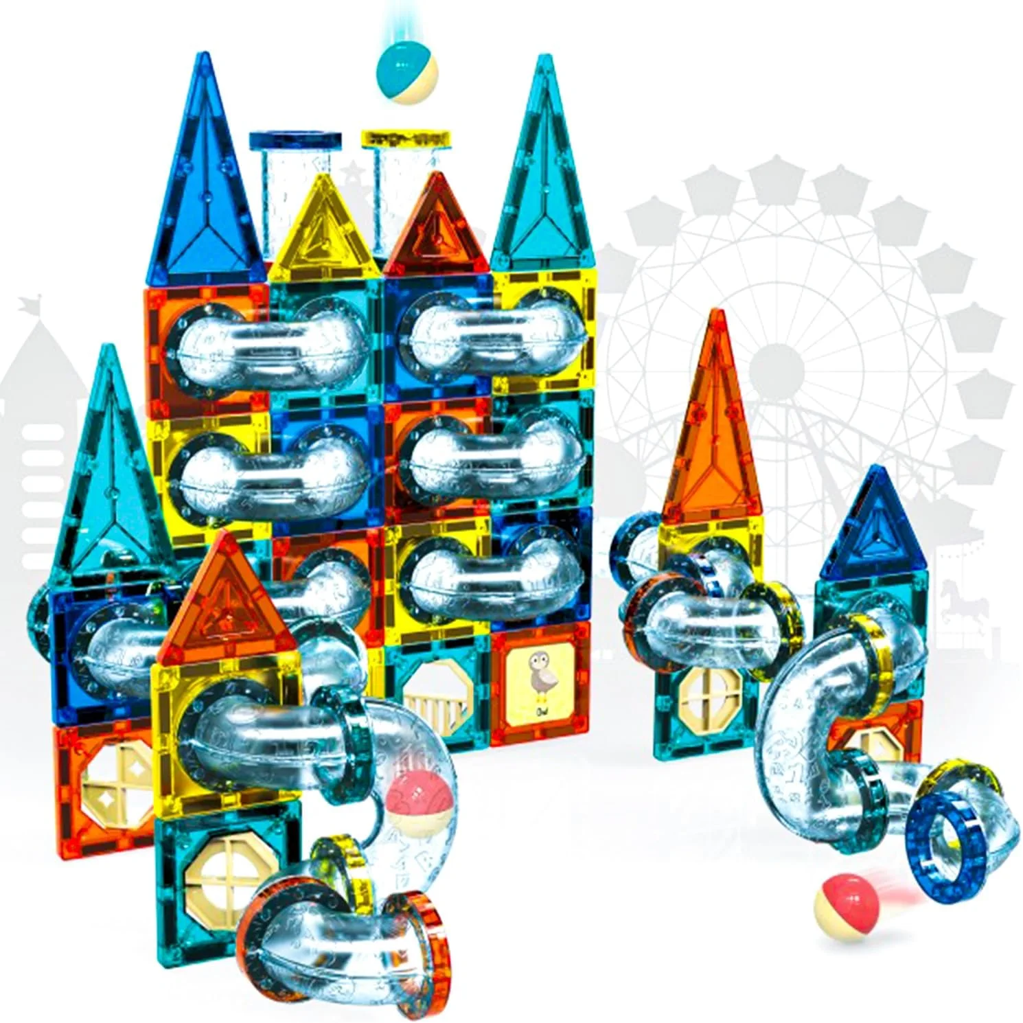 مكعبات بناء 60 قطعة