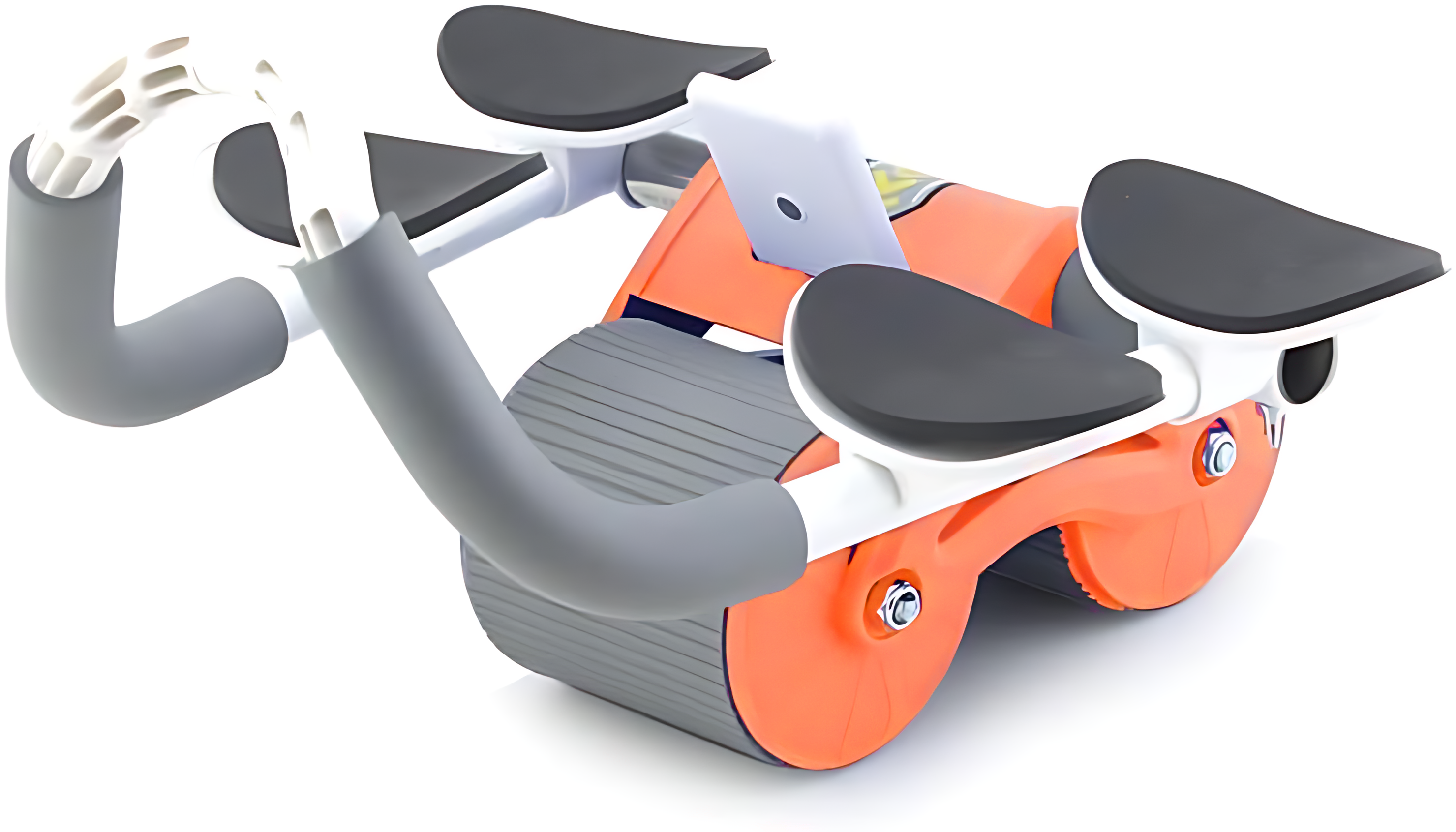 عجلة البطن الرياضية مع مجموعة أحزمة المقاومة