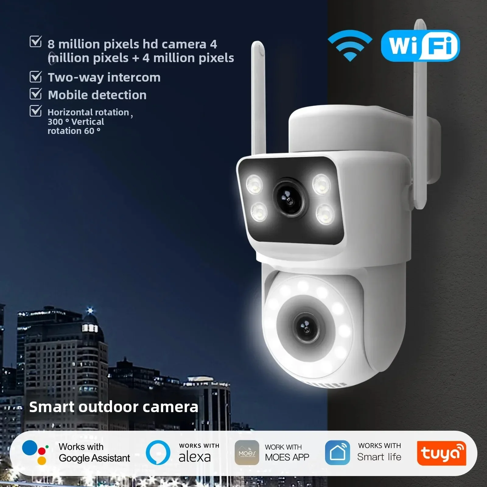 كاميرا ذكية خارجية – حماية متطورة لمنزلك في كل الأوقات