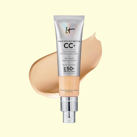 It Cosmetics - CC+ Crème Corrective Haute Couvrance Anti-Âge Teinte : Medium (Mini)