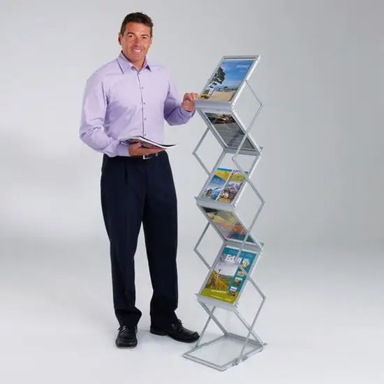 Porte-Brochures Zig-Zag