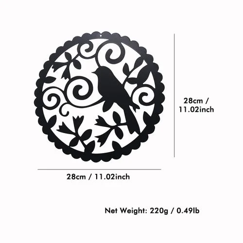 لوحه حائطيه لطائر من الخشب الجيد