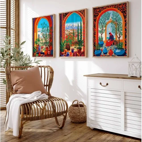 لوحة فنية حائطية حديثة 100 * 50 سم