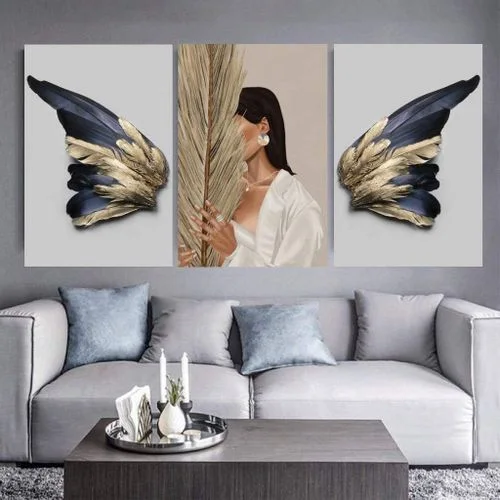 لوحة فنية صورة حديثة حائطية 100 * 50 سم