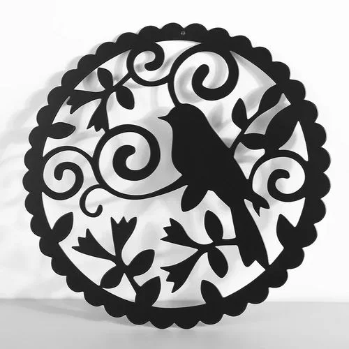 لوحه حائطيه لطائر من الخشب الجيد