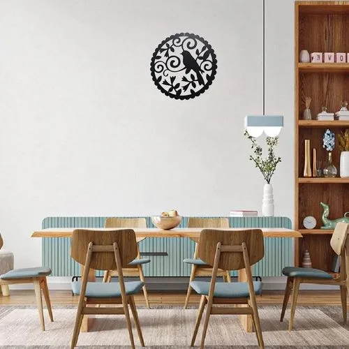 لوحه حائطيه لطائر من الخشب الجيد