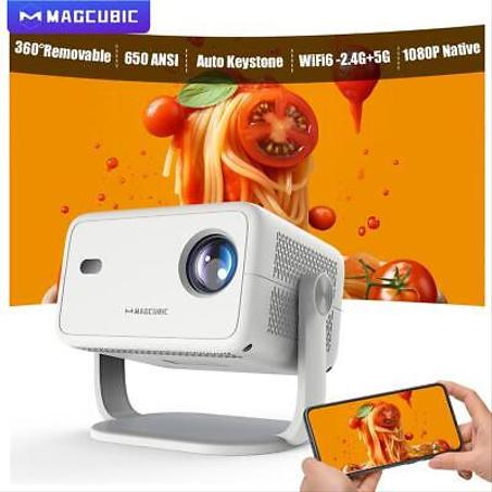 Magcubic 650ANSI L018 4K Native Portable Projector 1080P