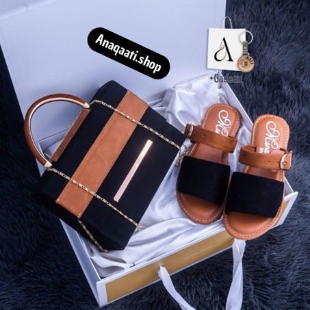 طقم الحقيبة والصندالة / Ensemble Sac & Sandale