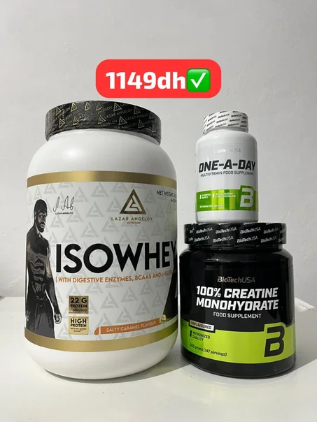 ishowhey + creatine500g + one day