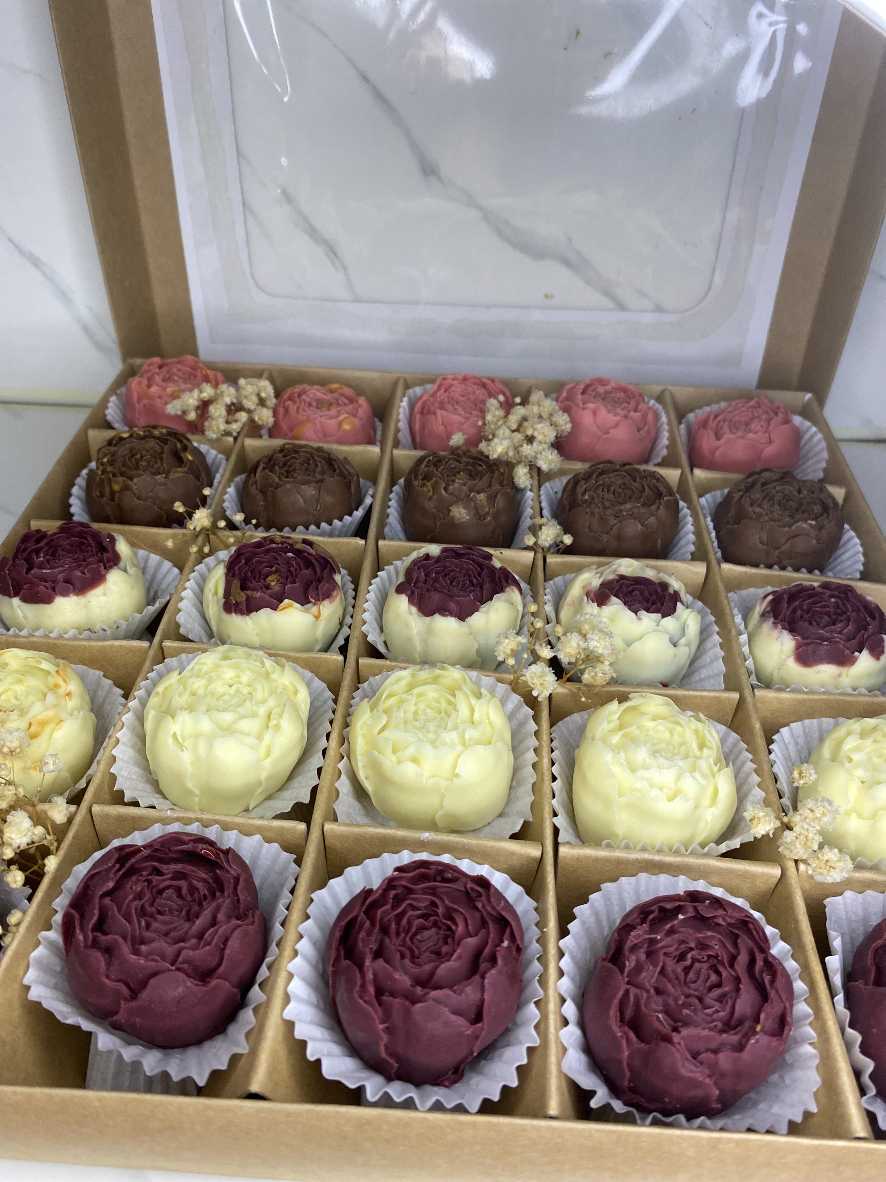 Box chocolat Artisan chocolatier 25PCS