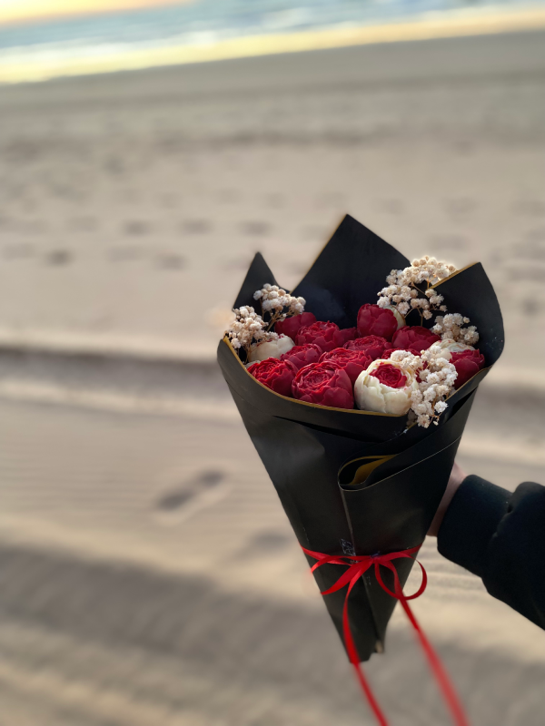 Bouquet  Chocolat Fleurs Artisan Chocolatier 16PCS
