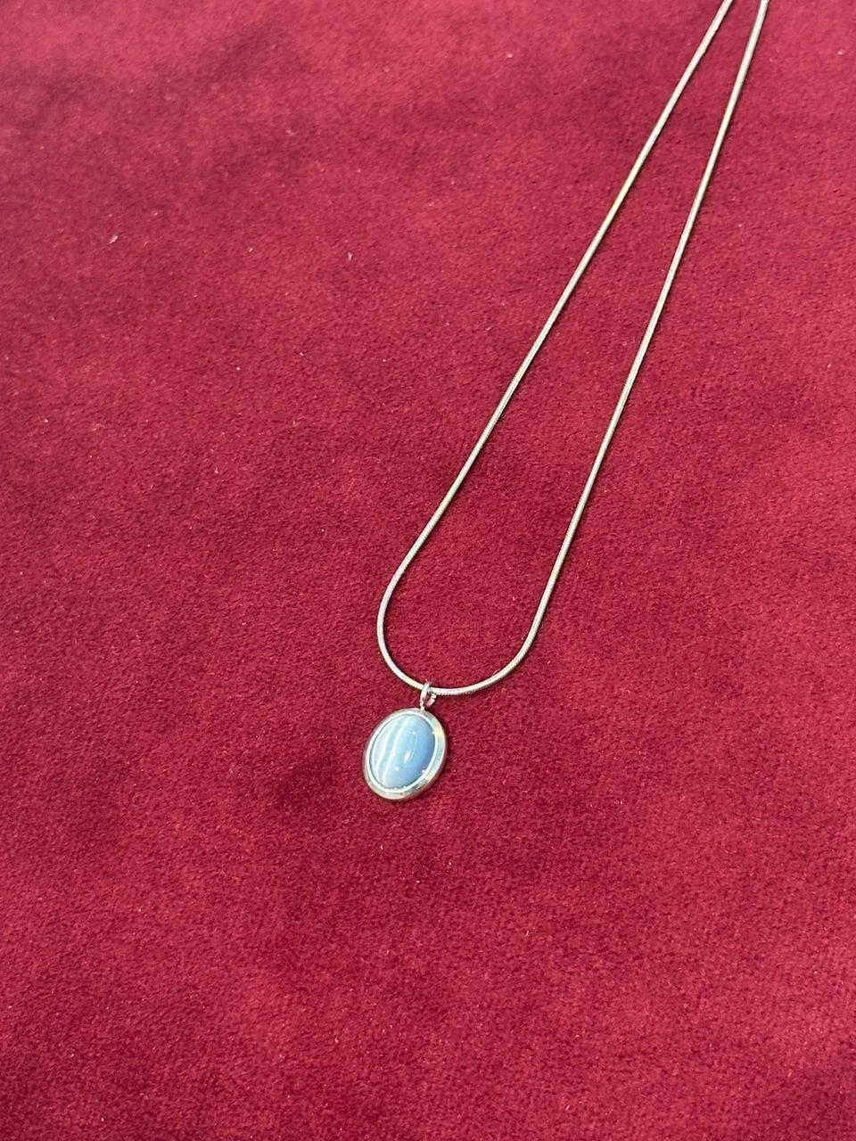 MOONSTONE– Chaîne Homme Bleu Ciel