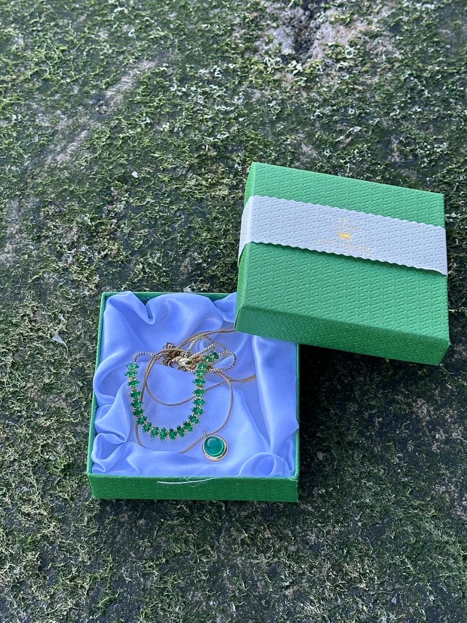 ✨ Pack de bijoux élégant couleur verte ✨