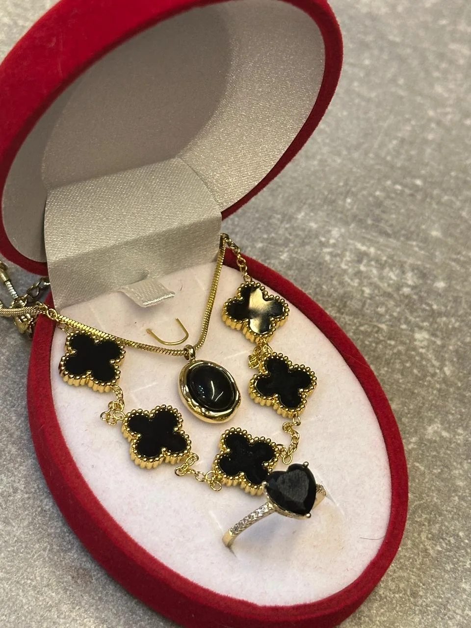 Pack Pierre De Lune + Van Cleff + Pandora Noire