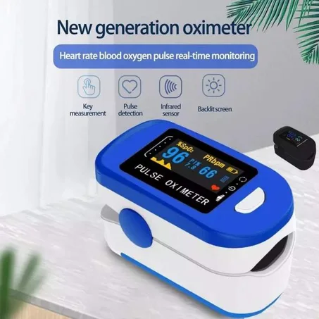جهاز قياس ضربات القلب و نسبة الأكسجين في الدم والشرايين