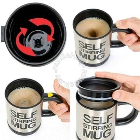 Mug Magique self stirring mug tas coffe