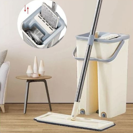 🧼 Le Seau Essoreur Ultra-Efficace 2 en 1 : Propreté, Rapidité et Sans Effort 💧