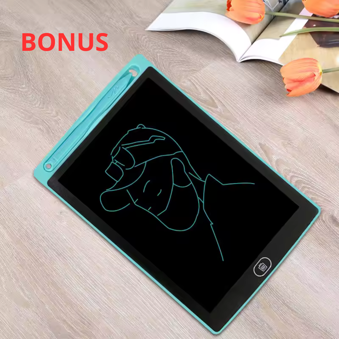 04 Cahiers d'Écriture Magique Pour Enfants  +  Tableau Magique Lumineux En Bonus