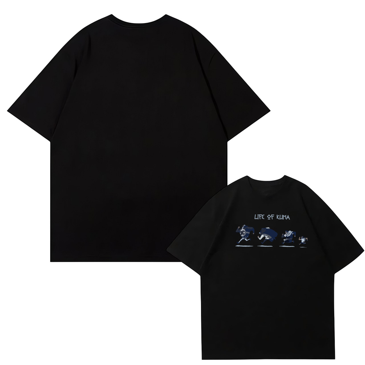 Kuma White/Black oversized t-shirt