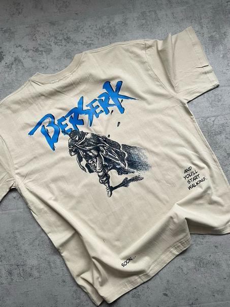 Berserk Beige oversized t-shirt